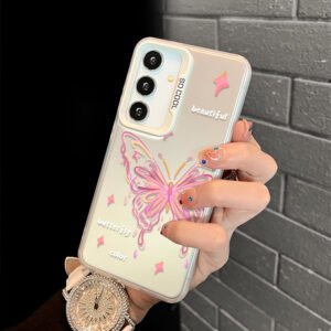 Collection Coque Samsung Papillon - Dégradé de Couleurs