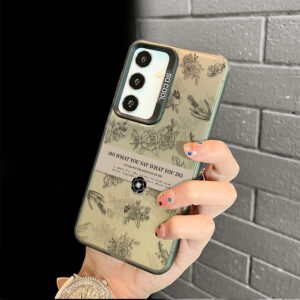 Coque Samsung Nature & Citations - Fleurs et Message Positif