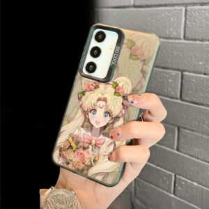 Coque Samsung Sailor Moon - Usagi et ses Fleurs
