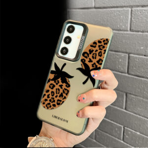 Coque Samsung Fraise Léopard - "LIBERALISM"
