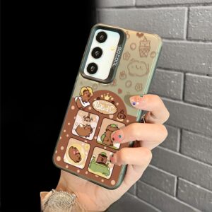 Coque Samsung "Paradis des Capybaras" - Animaux Rigolos