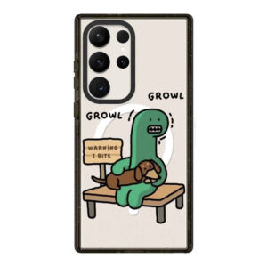 Coque Samsung Dinosaure Vert GROWL