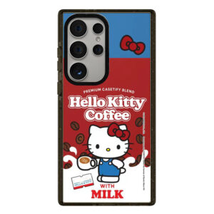 Coque Samsung Vintage Hello Kitty Café au Lait