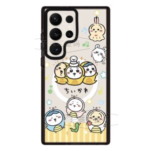 Coque Samsung Transparente chiiikawa Sautillante