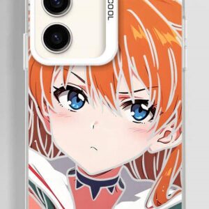 Coque Samsung Anime - Héroïne Rousse aux Yeux Bleus