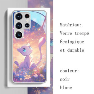 Titre :​ Coque Samsung Pokémon Style Aquarelle Abstrait