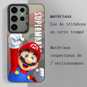 Coque Samsung Verre Trempé Super Mario - Édition Iconique