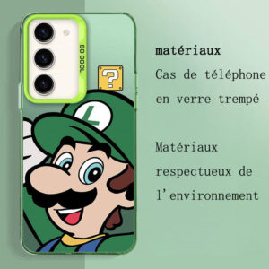Coque Samsung Luigi - Frère de Super Mario