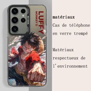 Coque Samsung Luffy One Piece - Verre Trempé