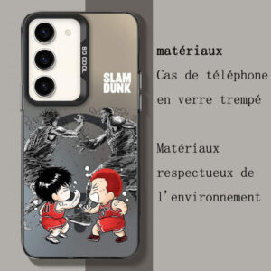 Coque Samsung Verre Trempé -Slam Dunk