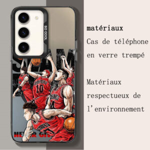 Coque Samsung Motif Basketball Dynamique