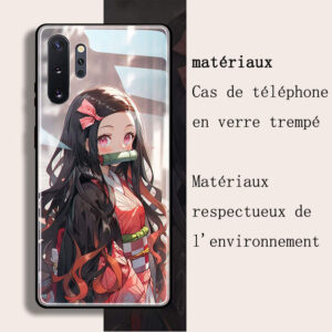 Coque Samsung Anime - Fille Rose Espiègle