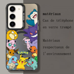 Coque Samsung Pokémon - Les Starters Kanto