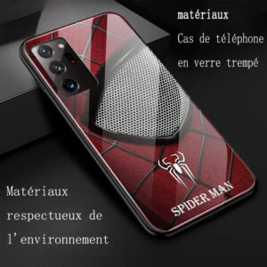 Coque Samsung Motif Spider-Man - Toile Rouge