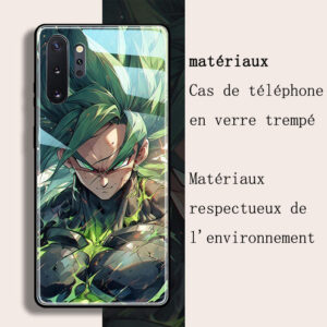 Coque Samsung Guerrier Anime - Pouvoir Vert