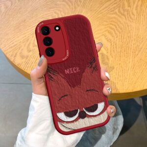 Coque Samsung Renard "NICK" Détendu