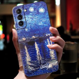Coque Samsung « Nuit étoilée sur le Rhône » de Van Gogh - Reflets et romantisme