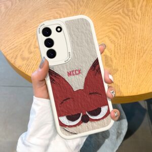 Coque Samsung Renard & Lettres Artistiques