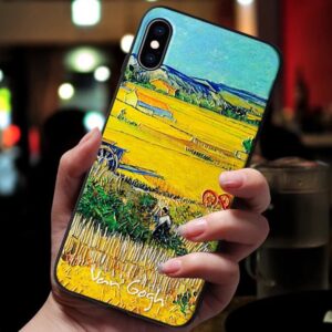 Coque Samsung « Champ de blé » de Van Gogh - Jaune éclatant et lumière