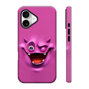 Collection QHFLGG｜Visage riant à bouche grande ouverte iPhone case