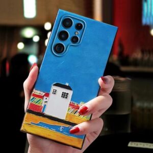 ​ Coque SAMSUNG - Maison Blanche & Rivière Bleue