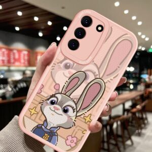 Coque Samsung Rose Disney Officielle - Judy Hopps de Zootopie