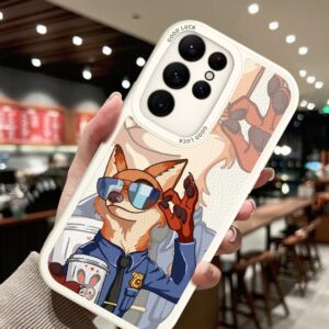 Coque Samsung Cool - Nick Wilde de Zootopie en Version Cartoon Détendu