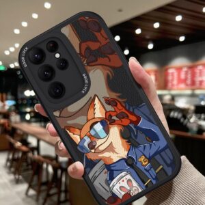 Coque Samsung Galaxy S24 Ultra Officielle - Nick Wilde (Zootopie) en Uniforme