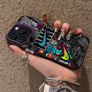 Coque iPhone 14/15 Pro Design Minimaliste Luxe - Verre Trempé